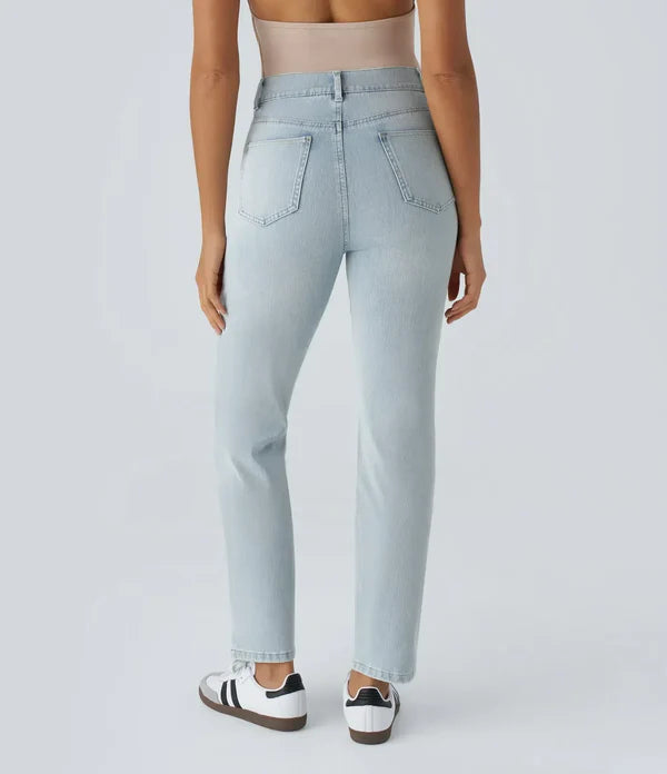 RAFFAELLA | Hoge Taille Ultra Comfortabele Broek met Casual Chic Stijl