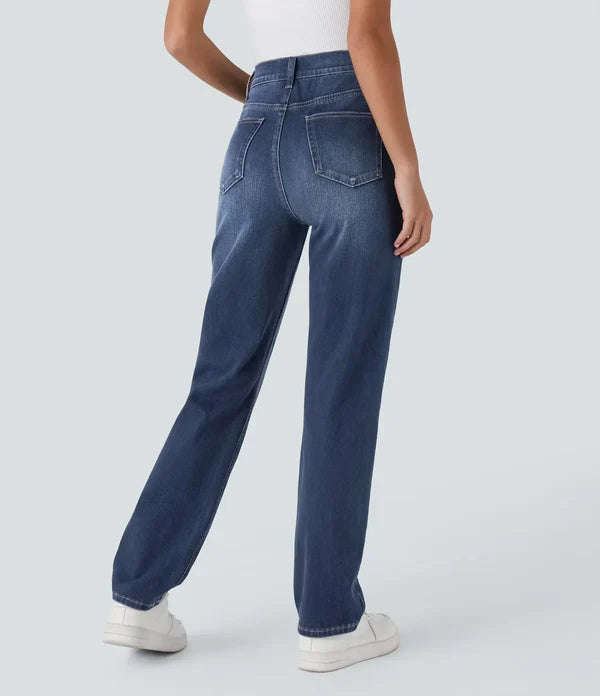 RAFFAELLA | Hoge Taille Ultra Comfortabele Broek met Casual Chic Stijl