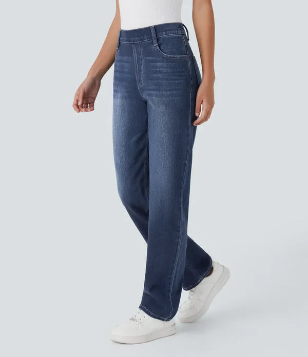 RAFFAELLA | Hoge Taille Ultra Comfortabele Broek met Casual Chic Stijl