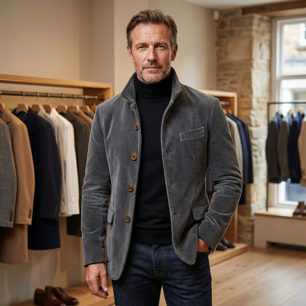 Carter™ | Stijlvolle vintage geïnspireerde jas voor heren