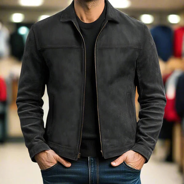 VALON | Premium Leren Jas - Tijdloos Stijl en Comfort
