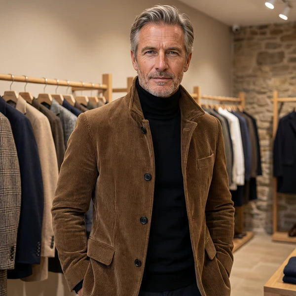 Carter™ | Stijlvolle vintage geïnspireerde jas voor heren