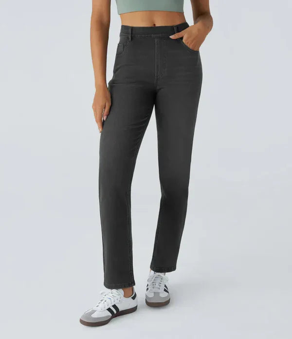 RAFFAELLA | Hoge Taille Ultra Comfortabele Broek met Casual Chic Stijl