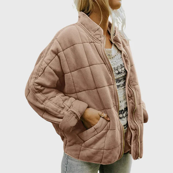 Josiane | Gewatteerde jas met een elegante oversized pasvorm