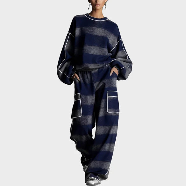 ESMÉE™ | Jersey- en Broekset met ultiem comfort en flatterende look voor dagelijks en reizen