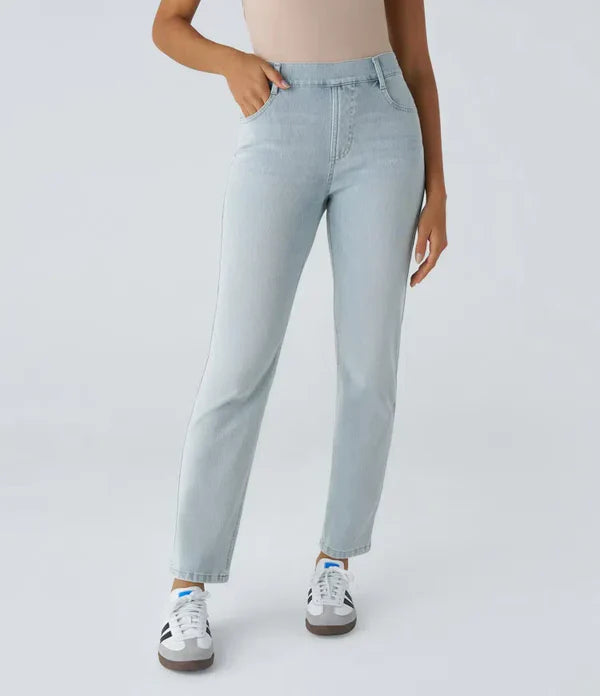 RAFFAELLA | Hoge Taille Ultra Comfortabele Broek met Casual Chic Stijl